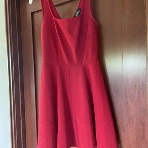 Lulu's Red Skater Dress